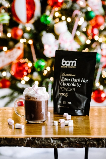 Extra temna vroča čokolada, 220 g