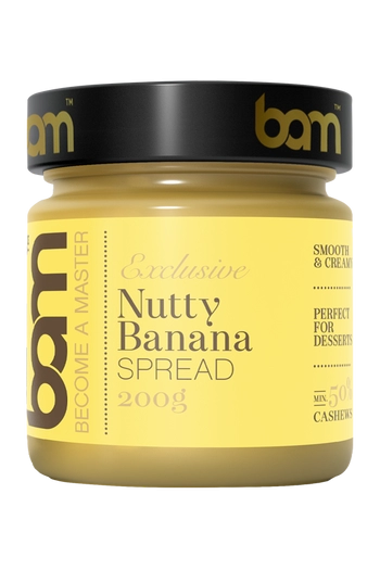 nutty banana namaz iz indijskih oresckov in banane 200 g