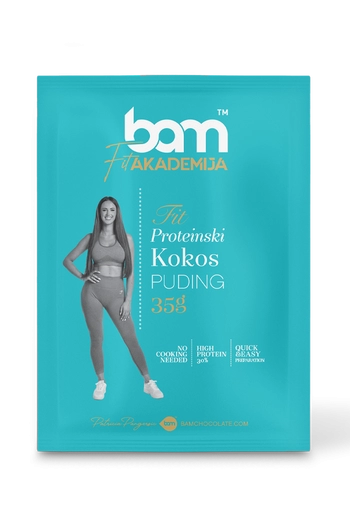 proteinski puding kokos s sladilom