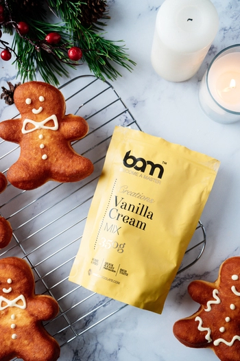 Božični krofi z vanili kremo